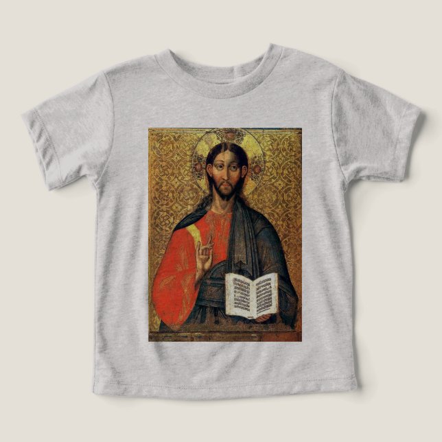 Cristo Pantocrátor Icono Ortodoxo Siglo XVI  (Diseño delantero )