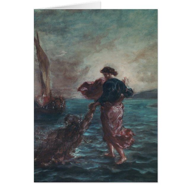 Cristo que camina en el agua (Frente)