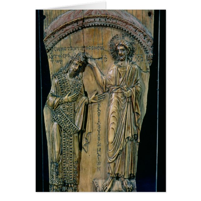 Cristo que corona el emperador Constantina VII (Frente)