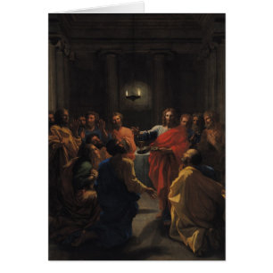 Cristo que instituye la eucaristía