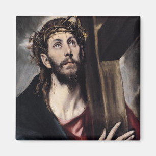 Cristo que lleva el imán cruzado