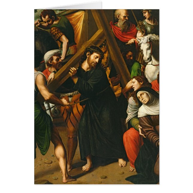 Cristo que lleva la cruz (Frente)