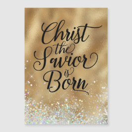 Cristo Salvador nació como Navidades cristianos