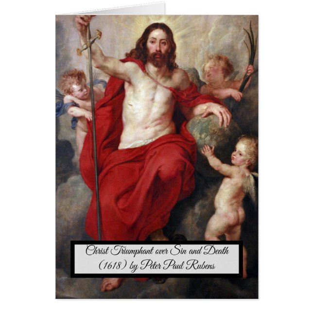 Cristo triunfante sobre la muerte (Frente)