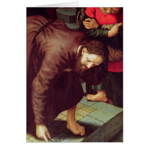 Cristo y el adulterio admitido mujer