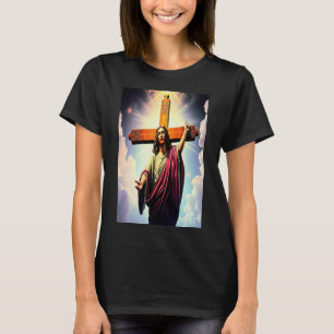 Cristo y la camiseta cruzada