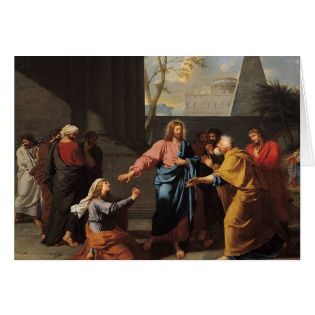 Cristo y la mujer Canaanite, 1783-84 (Anverso (Horizontal))