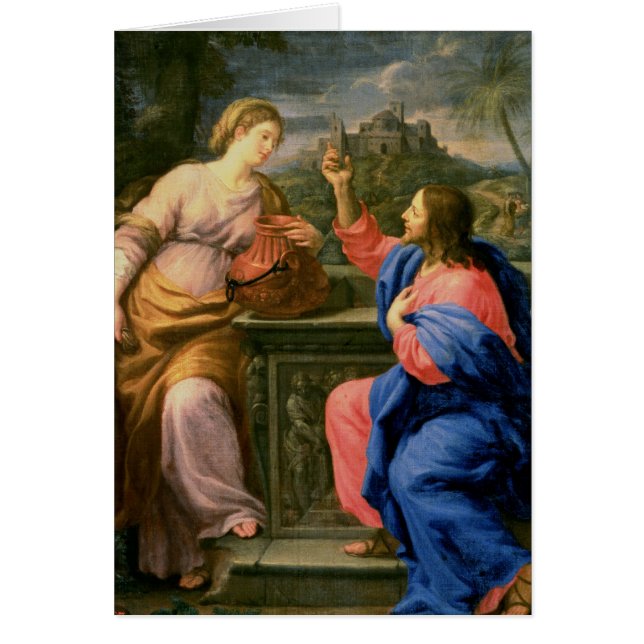 Cristo y la mujer de Samaria (Frente)