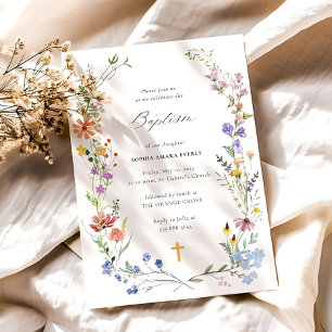 Criticación de plantilla de invitación al bautismo