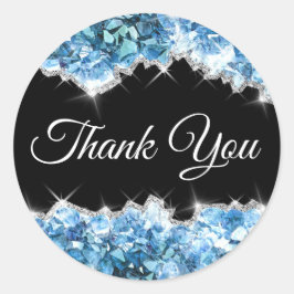 Críticos Azules Gracias Pegatina