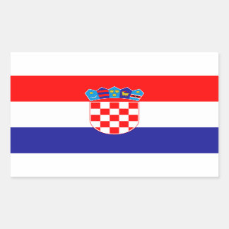 Croacia* Pegatina de la bandera /Hrvatska zastava 