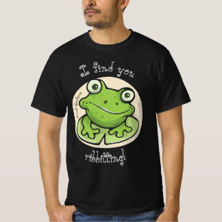 Croak Couture, "¡Encuéntralo cojeando!", camiseta