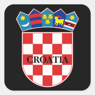 croatia emblem pegatina