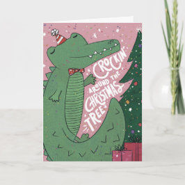 Croc-kin' alrededor de la tarjeta de felicitación
