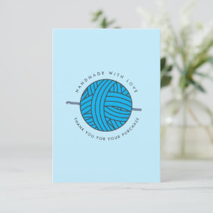 CROCHET ESPECIAL GRACIAS Tarjeta de cliente