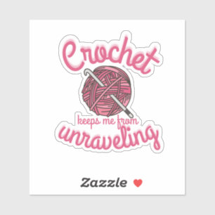 Crochet me impide desentrañar al pegatina