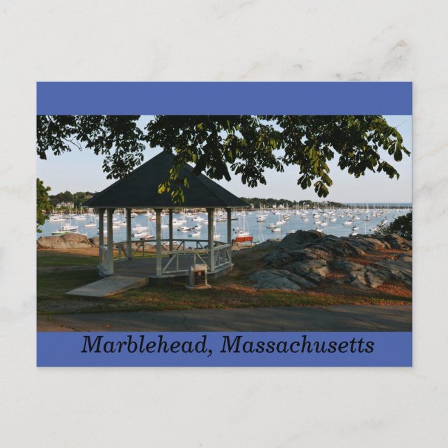 Crocker Park, tarjeta postal de Massachusetts (Anverso)