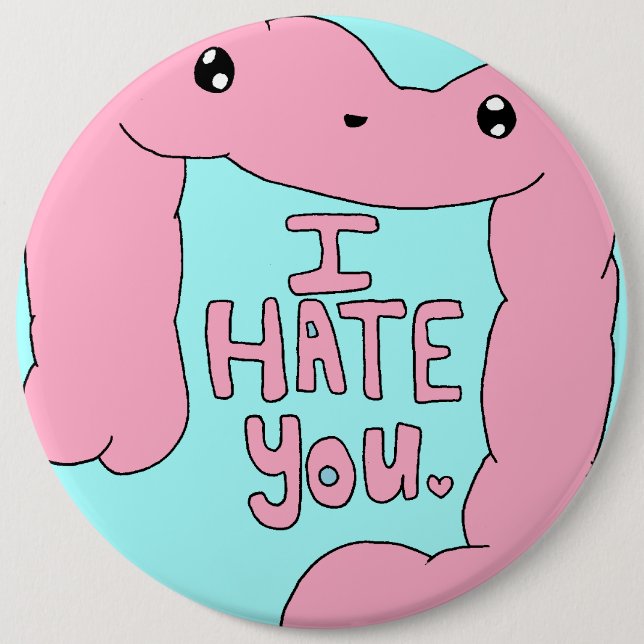 Crohn y botón feliz de los dos puntos de la (Anverso)