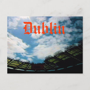 Croke Park Stadium Dublin Ireland Eire postal
