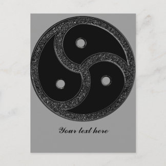 CROMA DE BDSM EMBLEM - Tarjeta postal