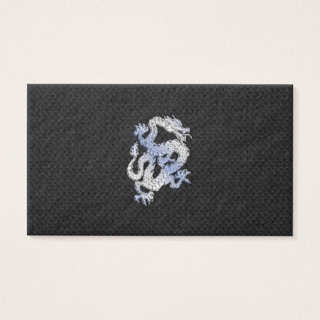 Cromado como Dragon plata Estilo de piel de serpie (Frente)