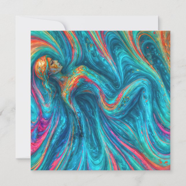 "Cromisca" - Retrato de encantamiento fluido (Anverso)