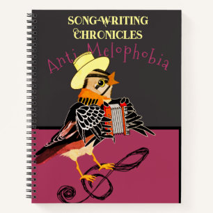 Crónicas de composición de canciones Cuaderno de