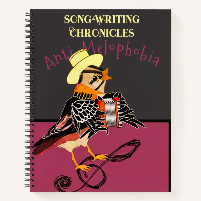 Crónicas de composición de canciones | Cuaderno de (Anverso)