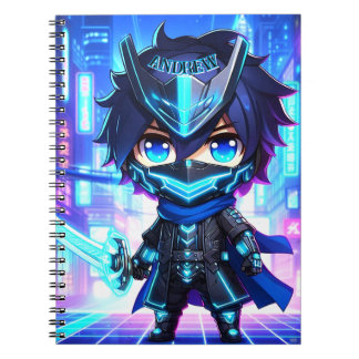 Crónicas de Cyber Ninja - Cuaderno de Anime Futuri
