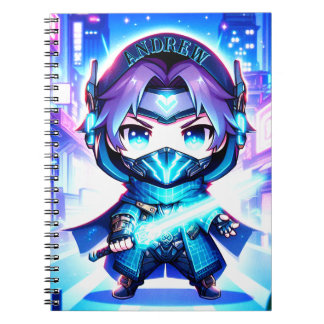 Crónicas de Cyber Ninja - Cuaderno de Anime Futuri