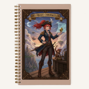 Crónicas de Pirata del Cielo Chica Anime Diario de