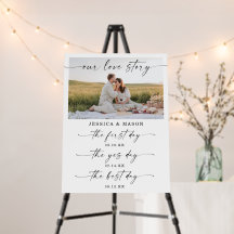 Cronología de nuestra historia de amor Decoración 