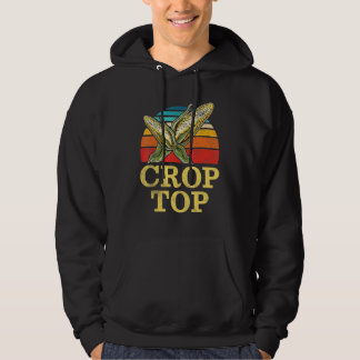 Crop Top  Farmer Corn  Vintage Sunset