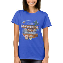 Croptoberfest 2023 Camiseta azul para mujeres