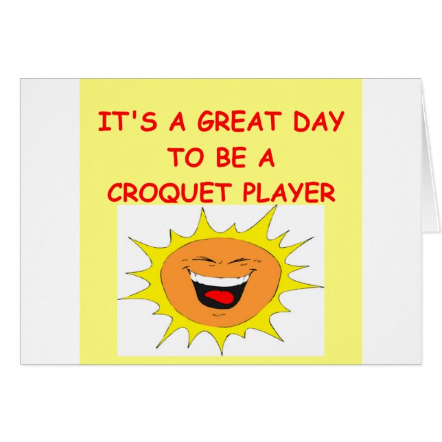 CROQUET (Anverso (Horizontal))