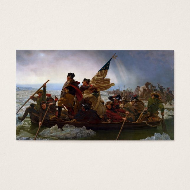 Crossing Delaware 1776: General George Washington (Frente)