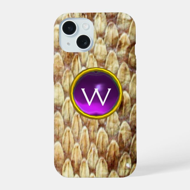 CROTALUS PURPLE GEM MONOGRAM (Reverso )