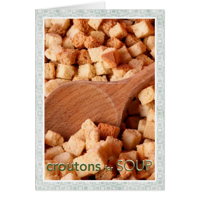 Crountons for Souad (Frente)