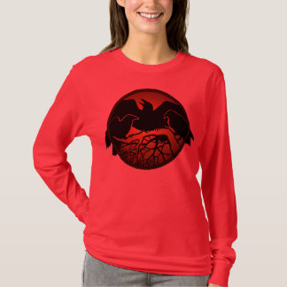 Crow/el cuervo del camisetas del arte del cuervo