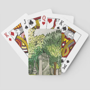 Crow in the Graveyard, jugando a las cartas