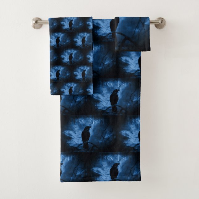 Crow negro con estilo de Gótico oscuro (In situ)