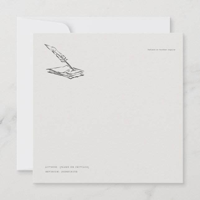 Crow-quilled page- Regency Correspondence (Anverso)