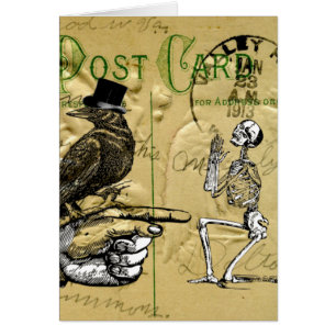 Crow y skeleton