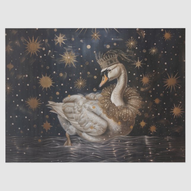 Crown - Papel de té estilo pintura al aceite (Anverso)