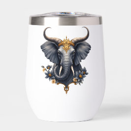 Crowned Guardian of the Celestial Gate the elefant