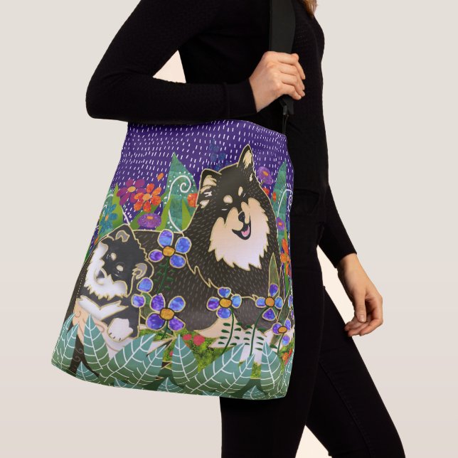 Cruce BINDI LAPPY finlandés Lapphund/o bolsa de al (Detalle)