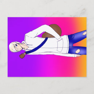 Cruce de animales K.K. Postal deslizante