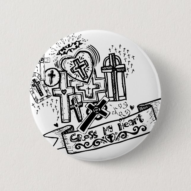 ¡Cruce mi corazón! El Flair. del botón (Anverso)