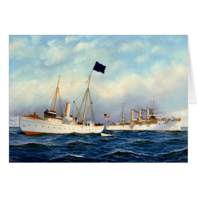 Crucero estadounidense Brooklyn 1897 (Anverso (Horizontal))