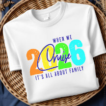 Crucero Familiar 2026 - Camiseta de Vacaciones a J
